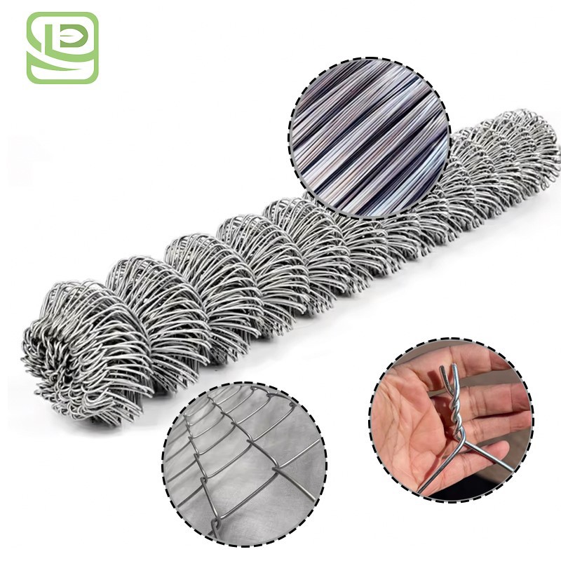 galvanized chain-link fence galvanized chain-link fence